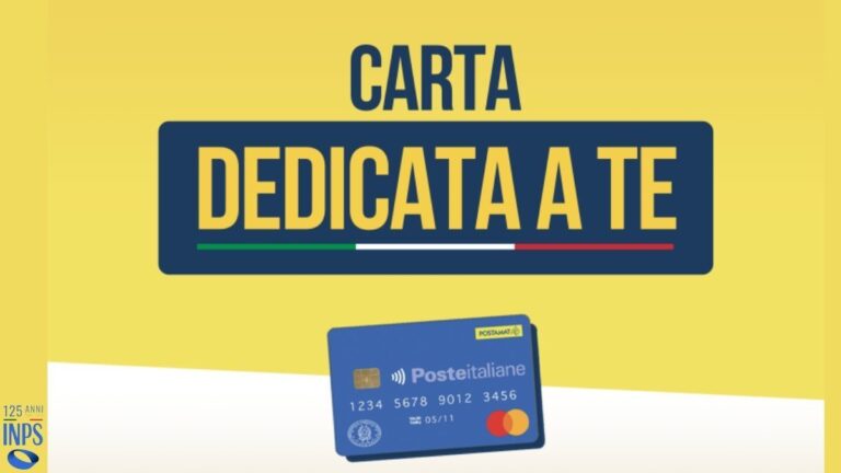 Carta dedicata a te 2025: In arrivo la nuova ricarica! Scopri se la riceverai